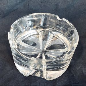 Mid Century Crystal Ashtray/Dish